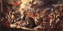 The Martyrdom of Sts Placidus and Flavia - Francesco Solimena