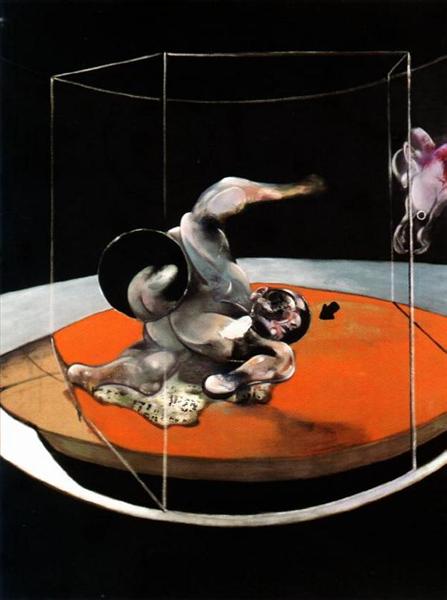 Figures in Movement, 1976 - Francis Bacon