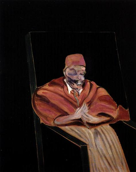 Study for a Pope IV, 1961 - Francis Bacon