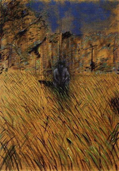 Study of a Figure in a Landscape, 1952 - Francis Bacon