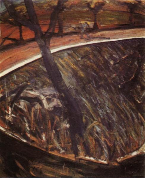 Van Gogh in a Landscape, 1957 - 法蘭西斯‧培根