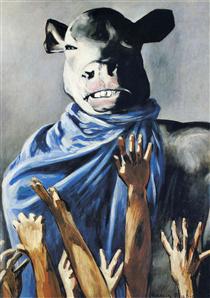 Calf worship - Francis Picabia