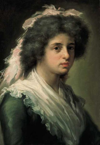 Portrait of Feliciana Bayeu, daughter of the painter, 1792 - Франсиско Байеу