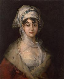 Actress Antonia Zarate - Francisco Goya