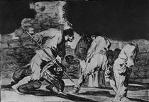 Absurdity furious - Francisco de Goya