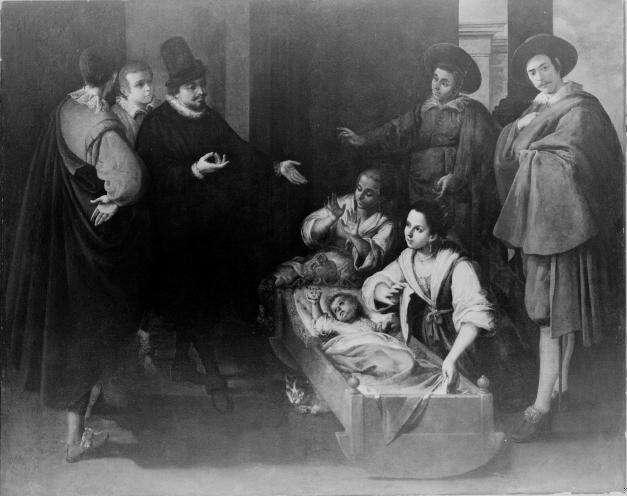 Scene From The Life Of Saint Pierre Theophile - 法蘭西斯科·德·祖巴蘭
