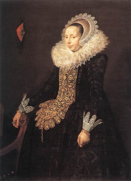 Catarina Both van der Eem, c.1619 - c.1620 - 哈爾斯