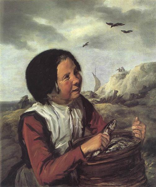 Fisher Girl, 1630 - 1632 - Франс Галс