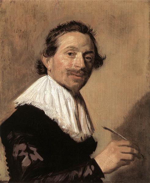 Portrait of Jean de la Chambre at the age of 33, 1638 - Frans Hals