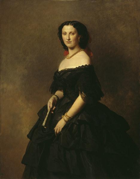 Portrait of Princess Elizaveta Alexandrovna Tchernicheva, 1857 - 弗朗兹·克萨韦尔·温德尔哈尔特