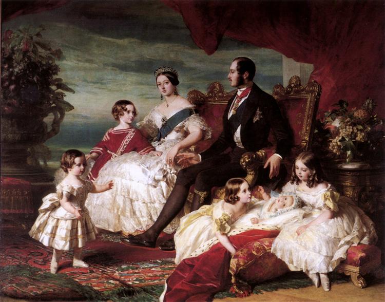 The Royal Family in 1846, 1846 - Франц Ксавер Вінтерхальтер