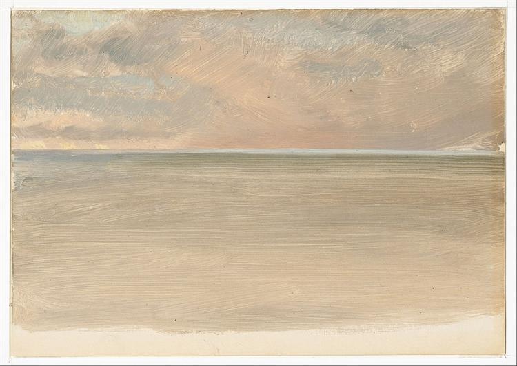 Seascape with Icecap in the Distance, 1859 - 弗雷德里克·埃德溫·丘奇