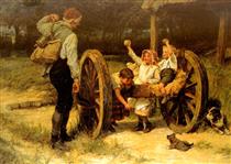 Merry as the day is long - Frederick Morgan