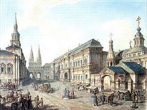 North side of Red Square - Fjodor Jakowlewitsch Alexejew