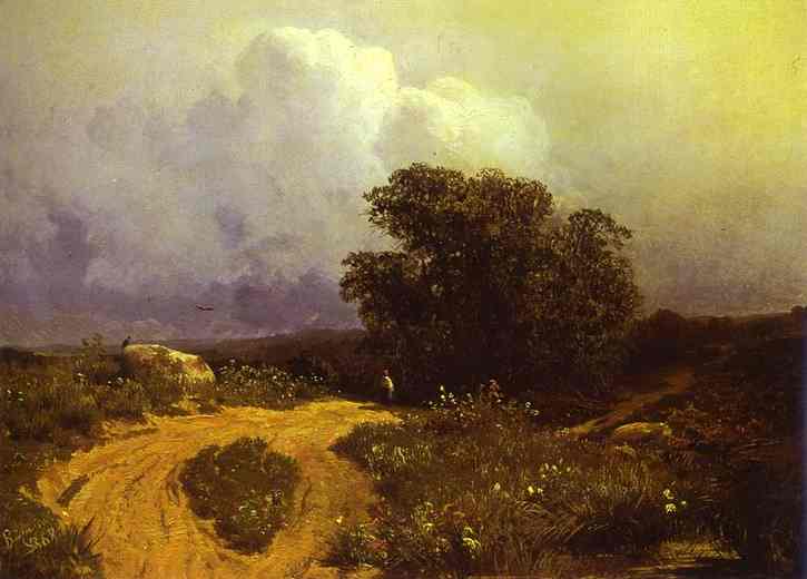 Before a Thunderstorm, 1868 - Федір Васільєв