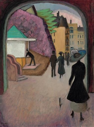 Mai-Abend in Stockholm, 1916 - Габриэль Мюнтер