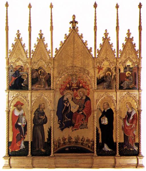 Поліптих Валле Роміта, c.1400 - Джентіле да Фабріано