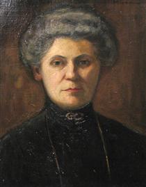 Woman Potrait - George Demetrescu-Mirea