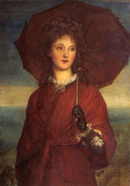 Eveleen Tennant, later Mrs F.W.H. Myers, c.1880 - George Frederic Watts