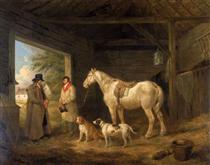 Paying the Ostler - George Morland