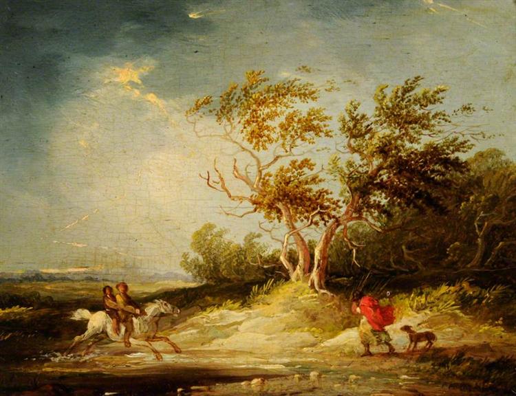 The Approaching Storm - George Morland
