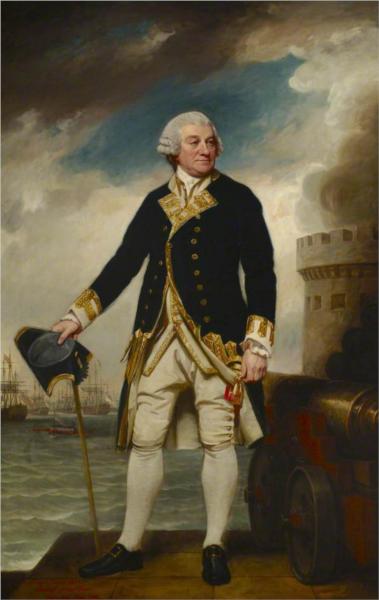 Admiral Sir Francis Geary (1709–1796), 1783 - George Romney
