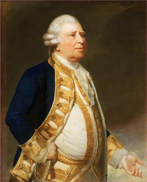 Portrait of a Flag Officer, 1767 - George Romney