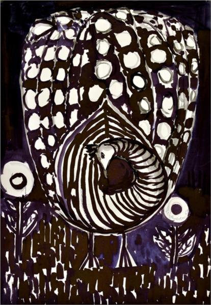 The Peacock in the Dream, 1969 - George Stefanescu