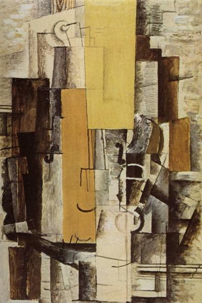 Violin and Glass, 1913 - Georges Braque