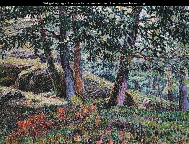 Oaks and Blueberry Bushes, 1905 - Жорж Лякомб