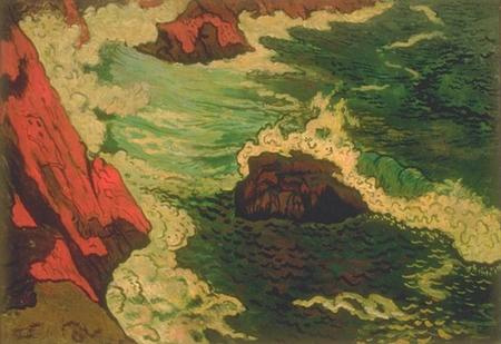 The Gray Sea, 1896 - Georges Lacombe