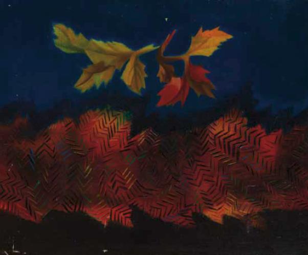 Feuilles mortes, 1953 - Georges Papazoff