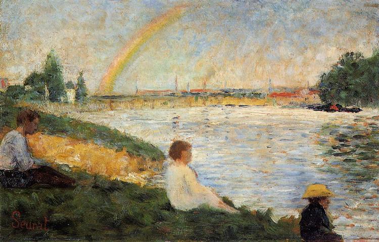 Rainbow, 1883 - Georges Pierre Seurat