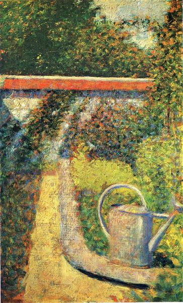 The Watering Can, 1883 - Georges Pierre Seurat