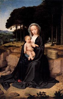 A Rest During the Flight to Egypt - Gerard David