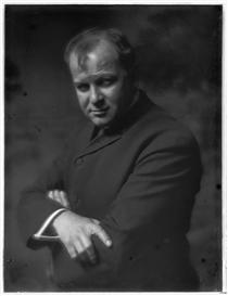 Portrait of George Luks - Гертруда Кезебир