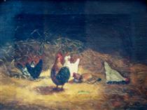 Chickens - Gheorghe Tattarescu