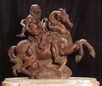 Equestrian Statue of King Louis XIV - Лоренцо Берніні