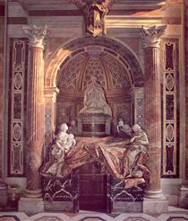 Tomb of Pope Alexander VII - Лоренцо Берніні