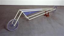 Pearl Frame Vehicle with Violet-Blue Triangle Tank - Gianni Piacentino