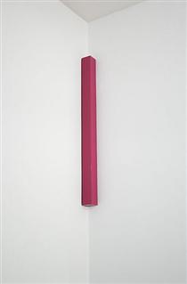 Violet-Red Small Pole, I - Gianni Piacentino