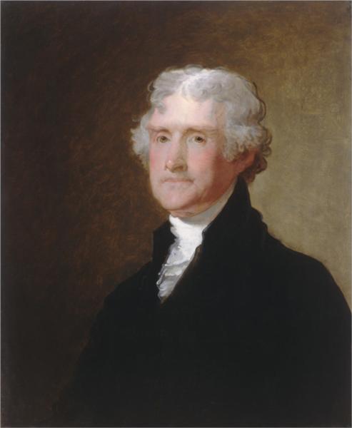Thomas Jefferson, 1821 - Gilbert Stuart