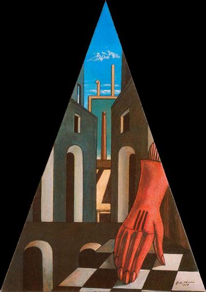 Metaphysical Triangle, 1958 - Giorgio de Chirico