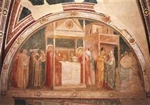 Annunciation to Zacharias - Giotto