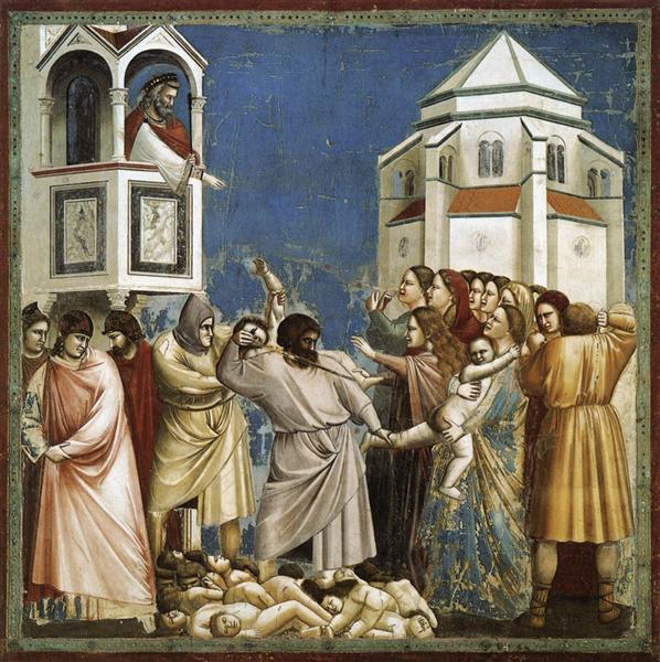 Image result for Giotto, Massacre of the Innocents
