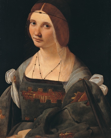 Portrait of a Lady, 1498 - 1500 - Giovanni Antonio Boltraffio