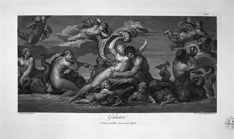 Apollo and Silenus - Giovanni Battista Piranesi