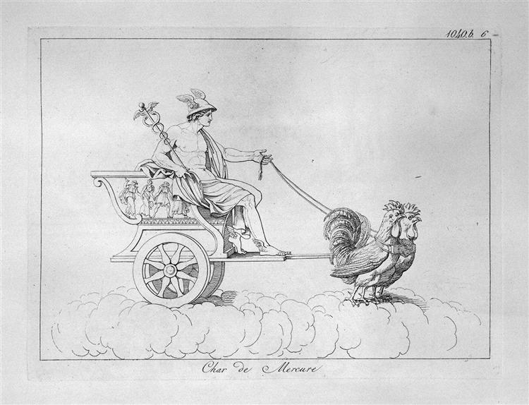 Chariot of Mercury - Giovanni Battista Piranesi