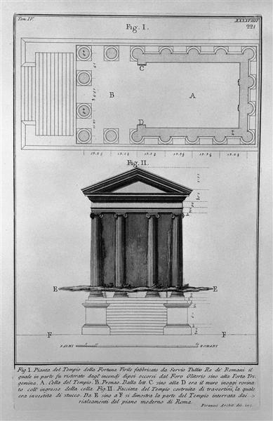 The Roman antiquities, t. 4, Plate XLIX. - Giovanni Battista Piranesi
