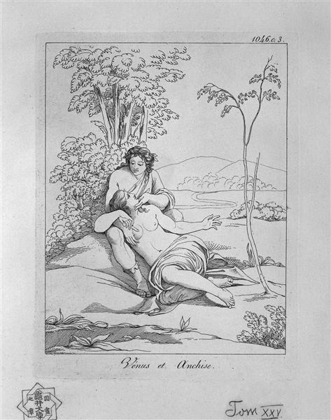 Venus and Anchises - Giovanni Battista Piranesi